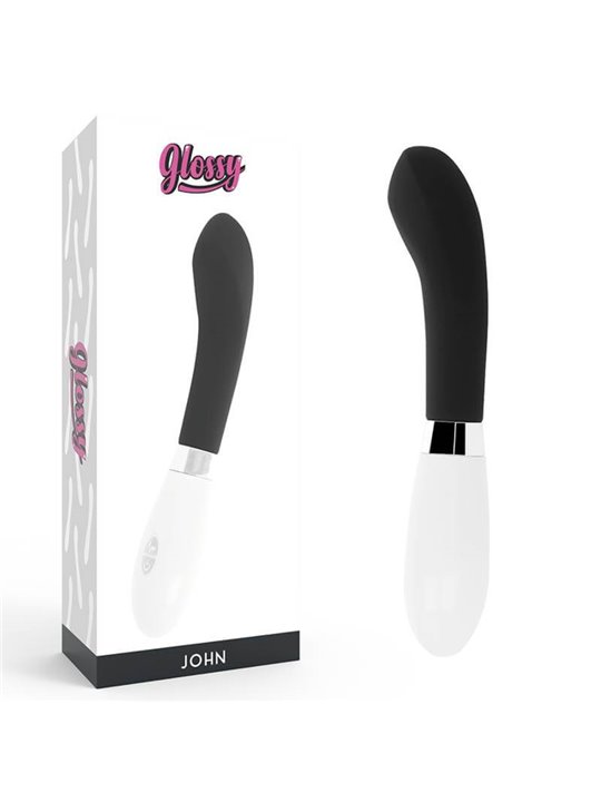 Glossy - John Vibrator Black