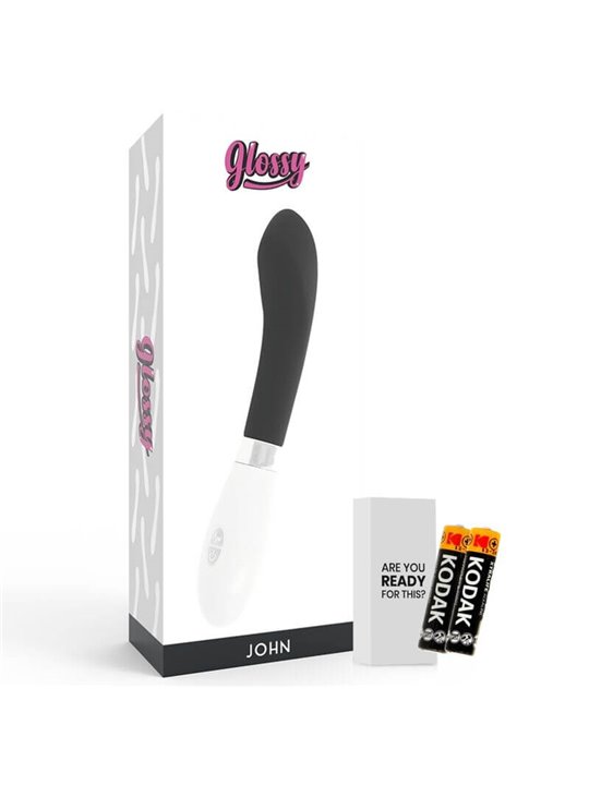 Glossy - John Vibrator Black