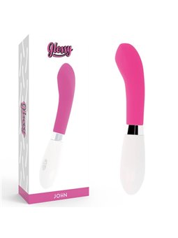 Glossy - John Vibrator Pink