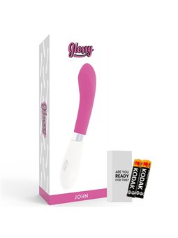 Glossy - John Vibrator Pink