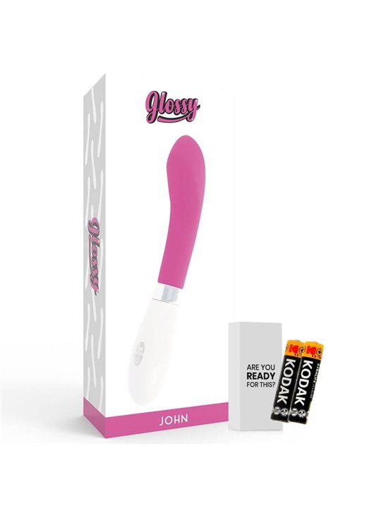 Glossy - John Vibrator Pink