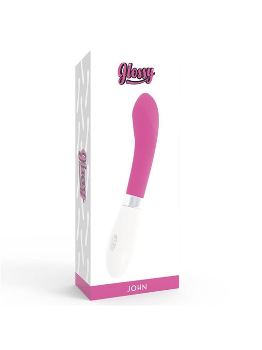 Glossy - John Vibrator Pink