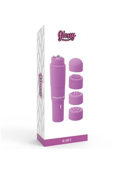 Glossy - Kurt Pocket Massager Purple