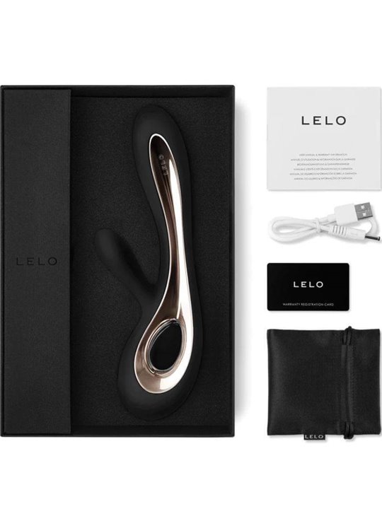 Lelo - Soraya 2 Vibratore Rabbit Nero