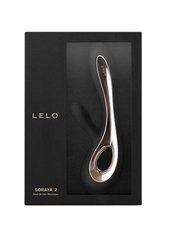 Lelo - Soraya 2 Vibratore Rabbit Nero