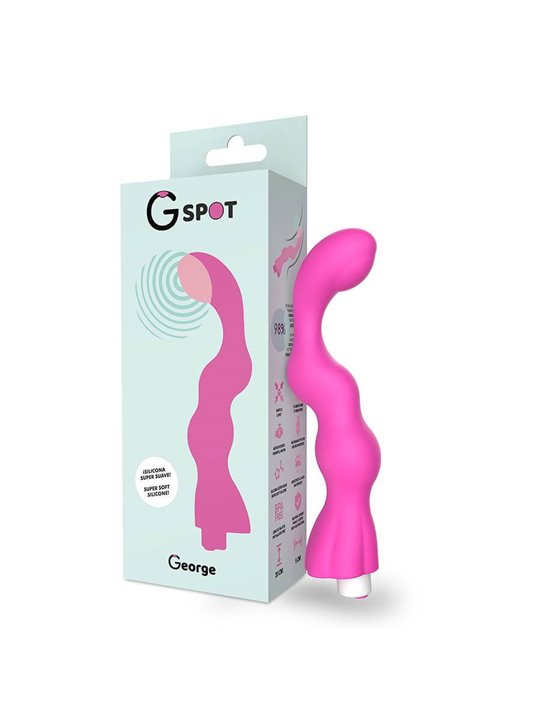 G-Spot- George G-Spot Vibrator Gum Pink