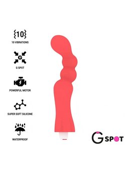 G-Spot-  Gohah Vibrator Light Red