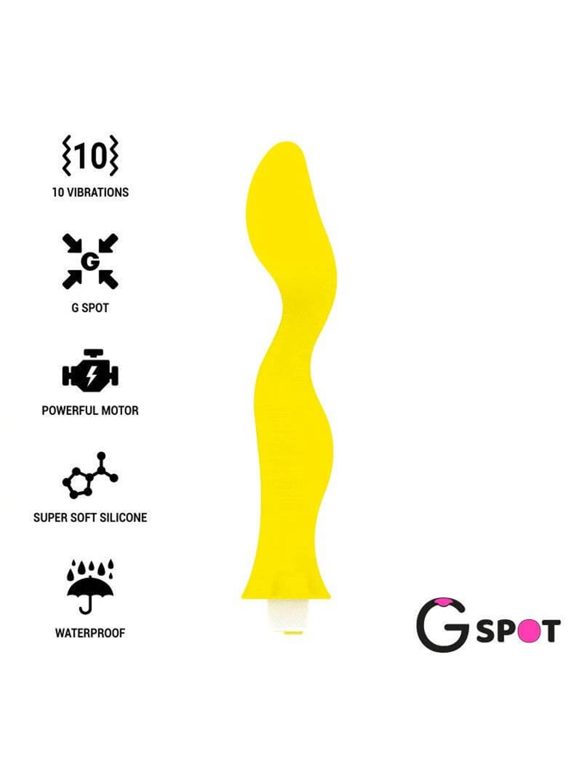 G-Spot-  Gavyn G-Spot Vibrator Yellow
