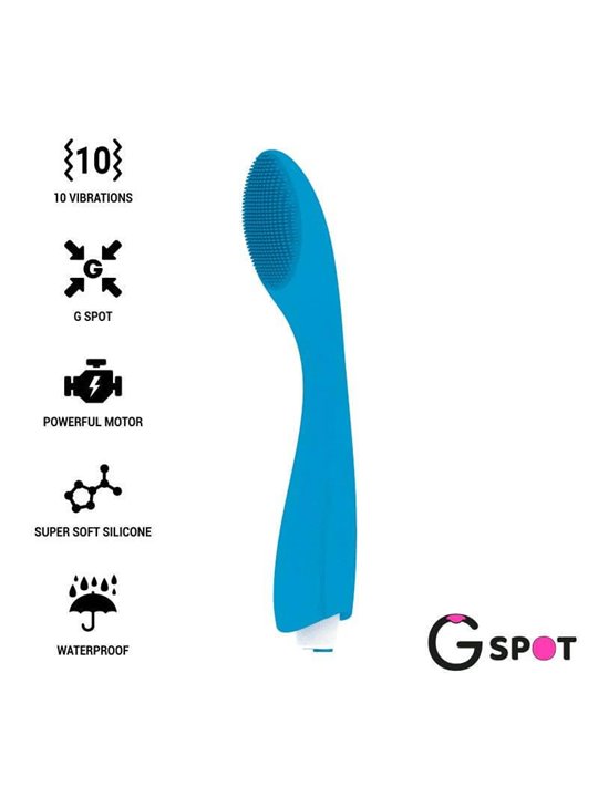 G-Spot- Gylbert Turquoise Blue G-Spot Vibrator