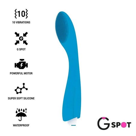 G-Spot- Gylbert Turquoise Blue G-Spot Vibrator