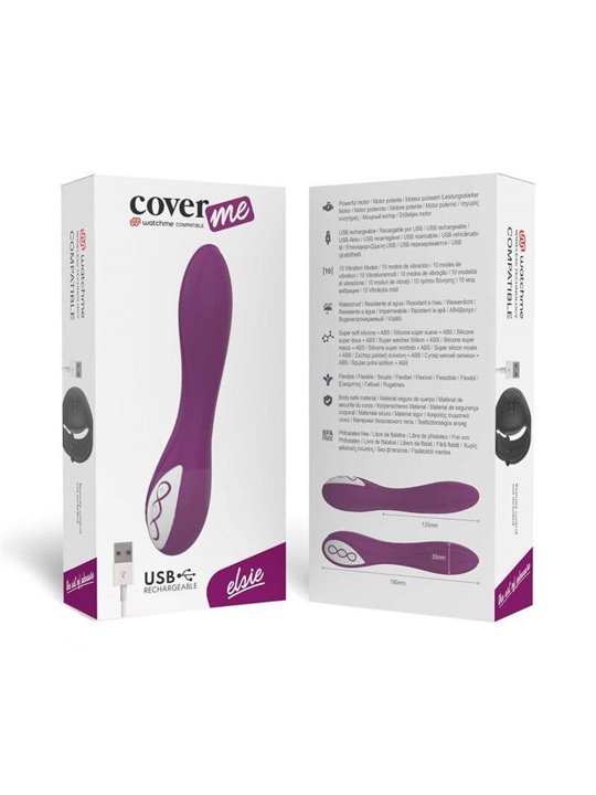 Coverme Elsie - Vibratore Vaginale Compatibile con Tecnologia Watchme