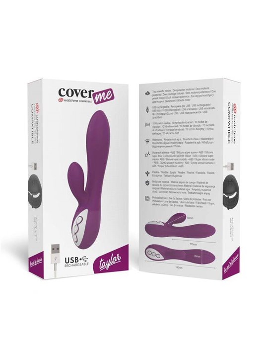 Coverme - Taylor Vibrator Compatible with Watchme Wireless Technology