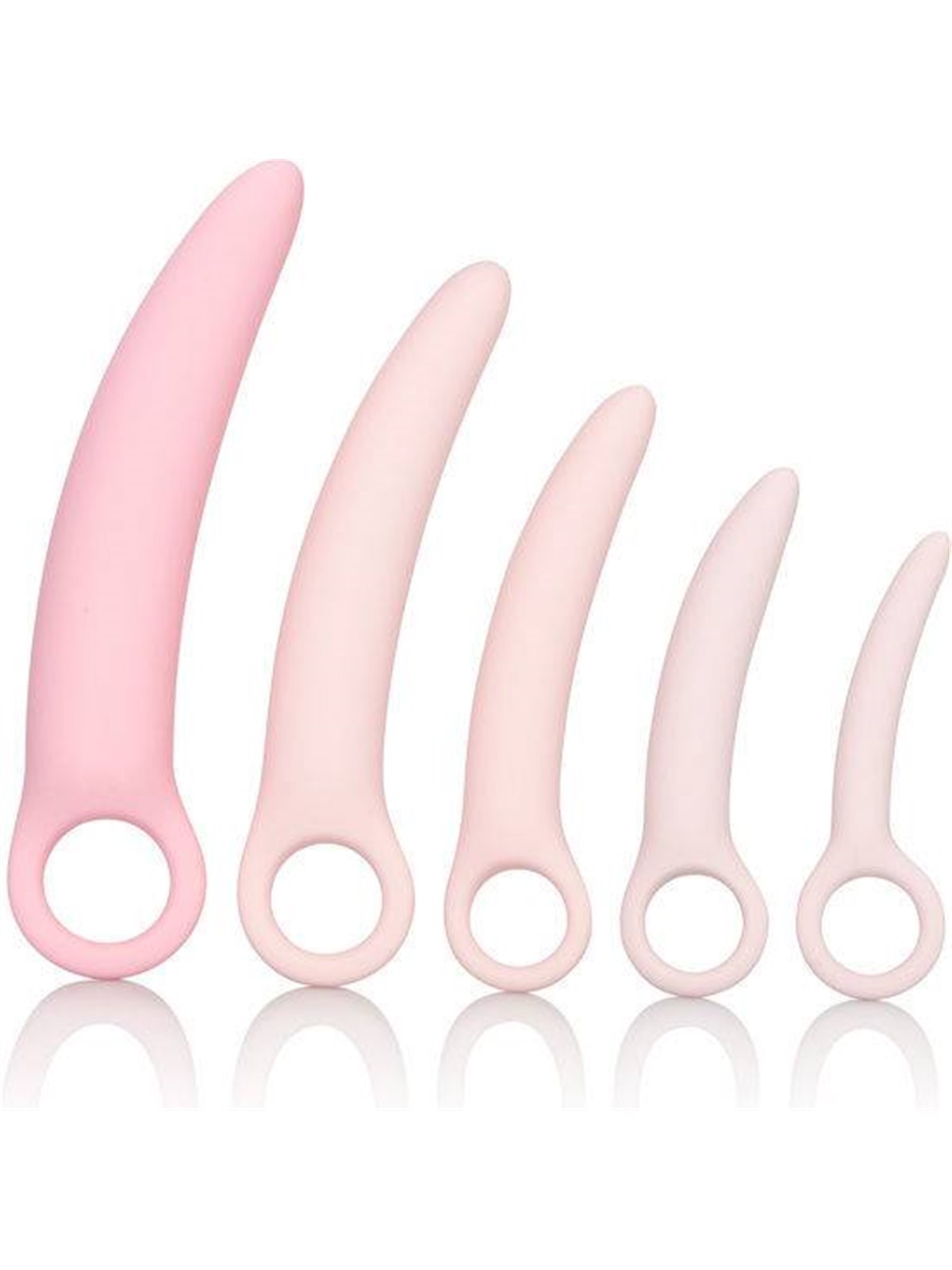 CalExotics Inspire Dilator Kit - Set di 5 Dilatori Vaginali in Silicone
