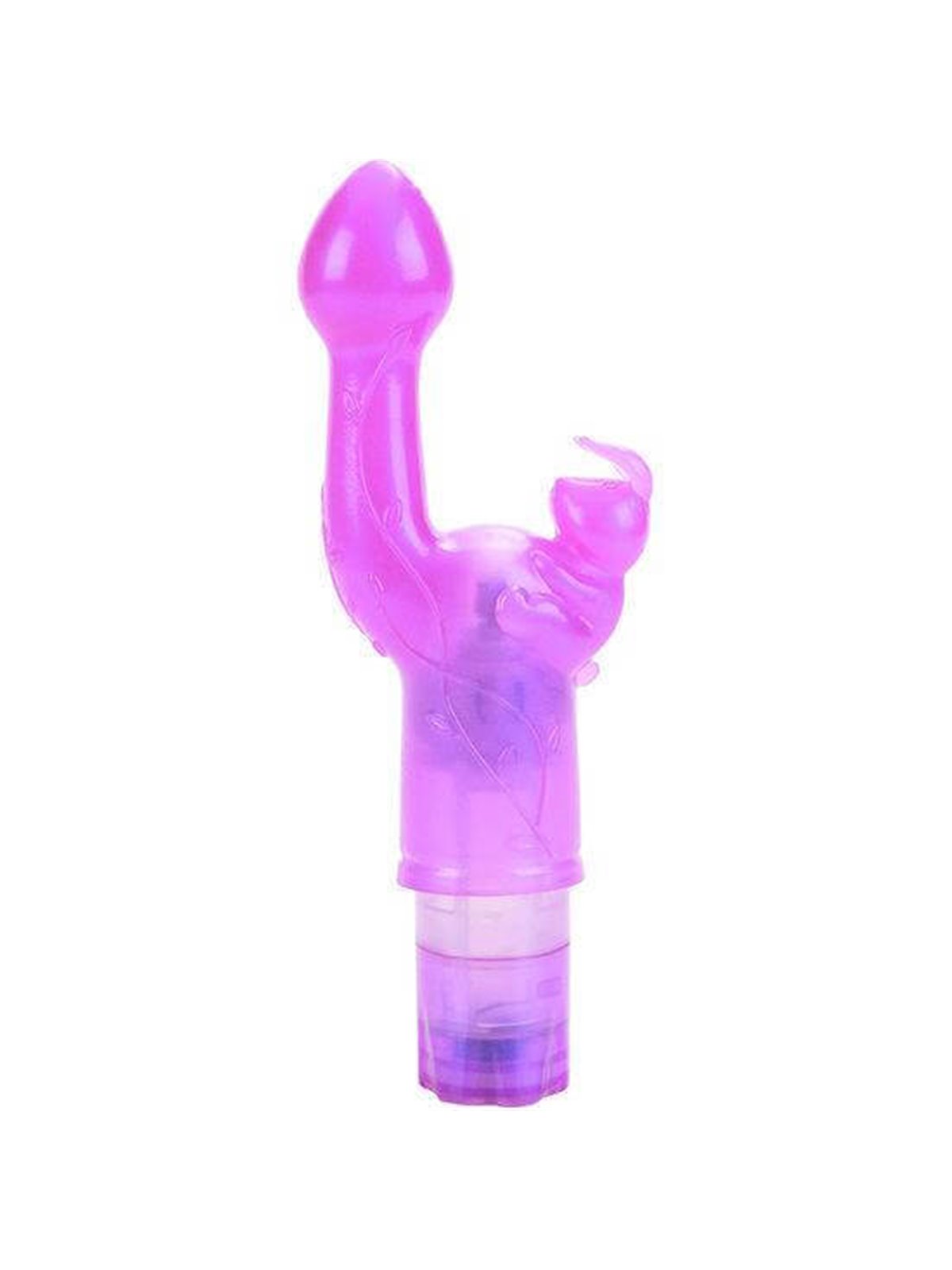 CalExotics Bunny Kiss - Vibratore Rabbit Flessibile in Silicone Rosa