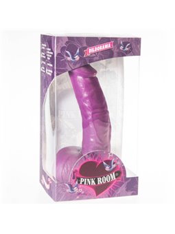 Pink Room - Connor Realistic Dildo Purple 16 CM