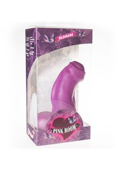 Pink Room - Nestor Realistic Dildo Purple 16.5 CM