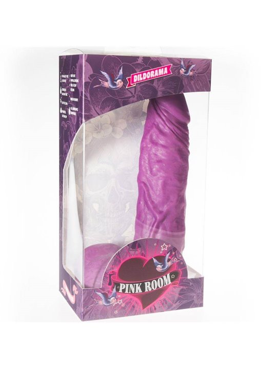 Pink Room Chems Realistic Dildo Purple 20 CM