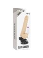 Basecock Twix - Pene Realistico Vibrante con Testicoli e Ventosa 19,5X4X3,3 CM