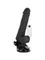 Basecock - Realistic Vibrator Remote Control Black with Testicles 19.5CM