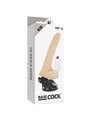 Basecock Twix - Pene Realistico Vibrante con Testicoli e Ventosa 19X4X2,8 CM