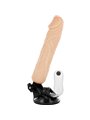 Basecock - Realistic Vibrator Remote Control Flesh 20 CM 12 Functions