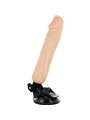 Basecock Twix - Vibratore Realistico con Ventosa 20X4X4 CM 12 Velocità