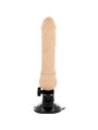Basecock Twix - Vibratore Realistico con Ventosa 19,5X4X3,5 CM 12 Velocità
