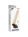 Basecock Twix - Vibratore Realistico con Ventosa 19,5X4X3,5 CM 12 Velocità