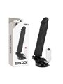 Basecock Twix - Vibratore Realistico con Ventosa 21X4X4 CM 12 Velocità Nero