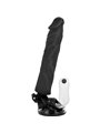 Basecock Twix - Vibratore Realistico con Ventosa 21X4X4 CM 12 Velocità Nero