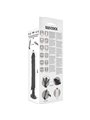 Basecock Twix - Vibratore Realistico con Ventosa 21X4X4 CM 12 Velocità Nero