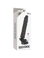 Basecock Twix - Vibratore Realistico con Ventosa 21X4X4 CM 12 Velocità Nero