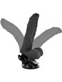 Basecock - Vibrador Articulable Control Remoto Negro 21 CM