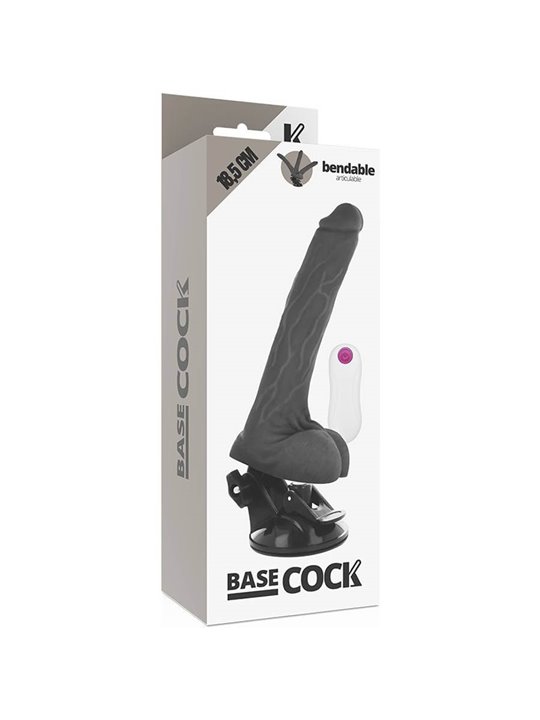 Basecock - Realistic Articulable Remote Control Black 18.5 CM