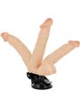 Basecock Bendable - Pene Realistico Articolabile con Vibrazione 20X4,5X3,5 CM