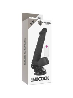 Basecock - Realistic Articulable Remote Control Black 20 CM
