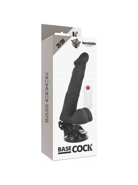 Basecock - Realistic Articulable Remote Control Black 20 CM