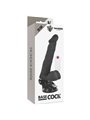 Basecock Bendable - Pene Realistico Articolabile con Vibrazione 20X4,5X3,5 CM Nero