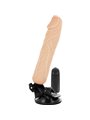 Basecock -  Realistic Vibrator Remote Control Flesh 20 CM