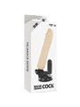 Basecock -  Realistic Vibrator Remote Control Flesh 20 CM