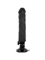 Basecock Twix - Vibratore Realistico con Ventosa 21X4X4 CM Nero