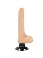 Basecock Twix - Pene Realistico Vibrante con Testicoli e Ventosa 18,5X4X2,8 CM