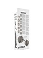 Basecock - Realistic Vibrator 2-1 Black 18.5 CM