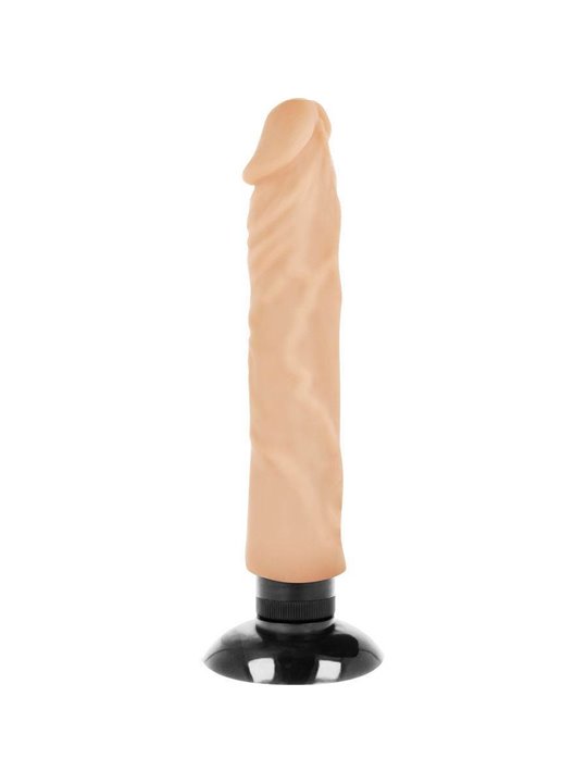 Basecock Twix - Dildo Realistico Vibrante con Ventosa 20X4X4 CM