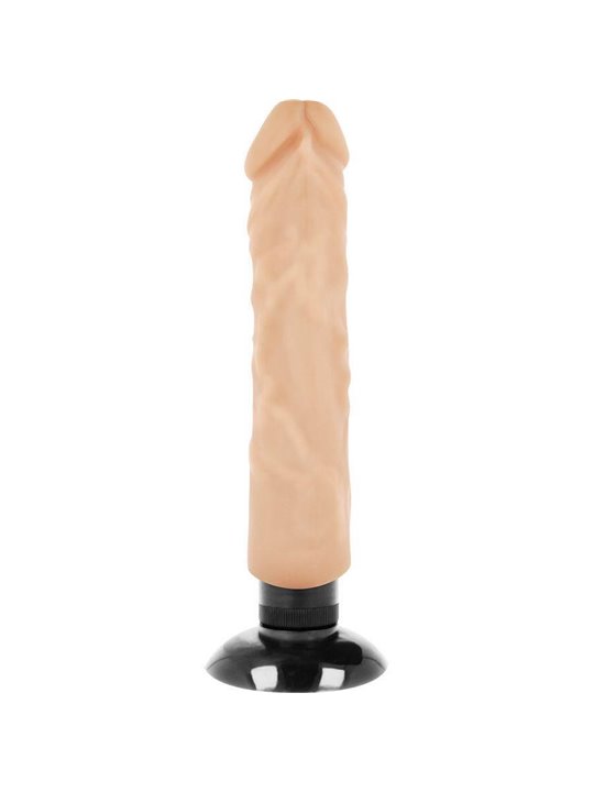 Basecock Twix - Dildo Realistico Vibrante con Ventosa 20X4X4 CM