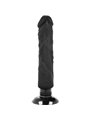 Basecock - Realistic Vibrator 2-1 Black 20 CM