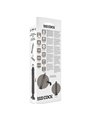 Basecock - Realistic Vibrator 2-1 Black 20 CM