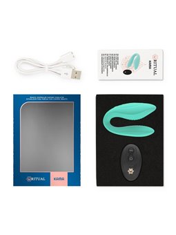 Rithual - Kama Remote Couples Massager Aqua