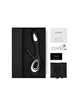 Lelo Soraya Wave Vibratore Rabbit Nero