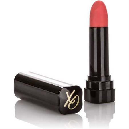 CalExotics Hide & Play - Vibratore Tascabile a Forma di Rossetto 8,25 CM - Rosso